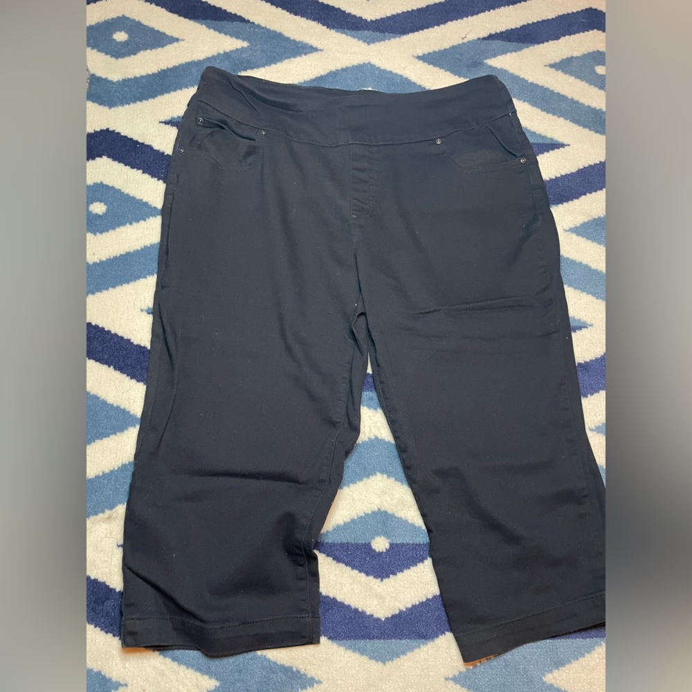 Black Crop Pants